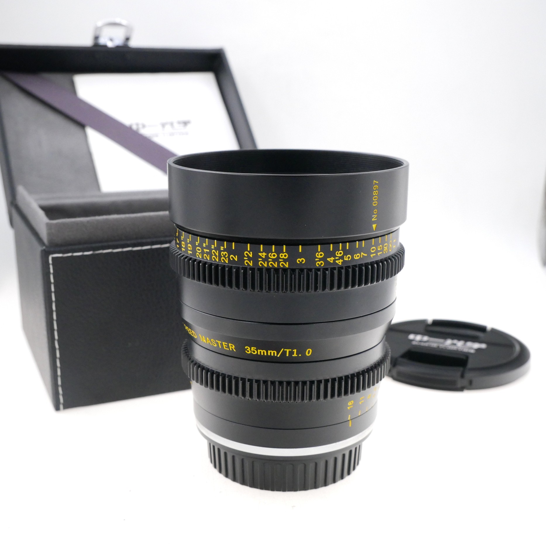 Zhongyi Speed Master MF 35mm T1.0 Cine Lens for Canon EF-Mount 