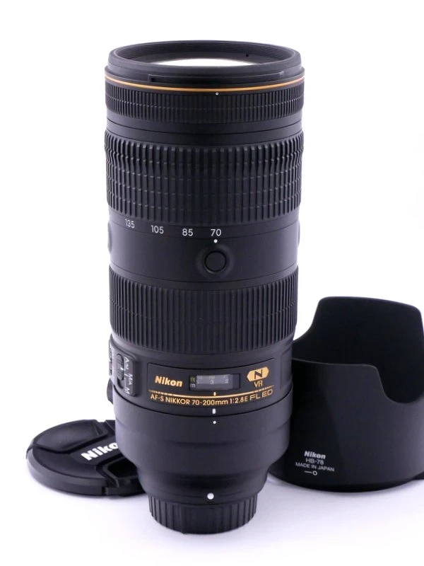 Nikon AF-S 70-200mm F/2.8E FL ED VR Lens - Best Available Image