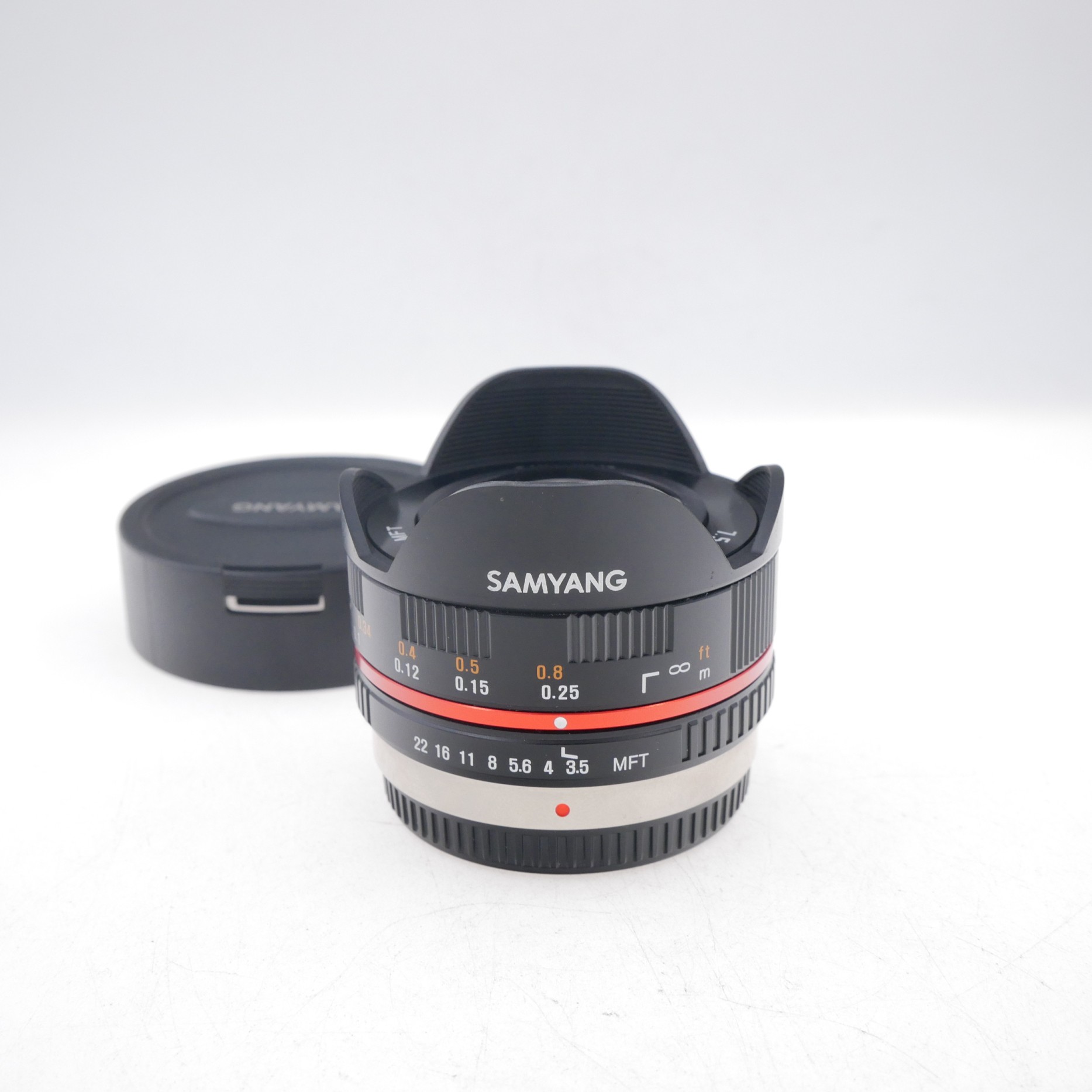 Samyang 7.5mm F3.5 UMC Fisheye MFT Lens for Four Thirds 
