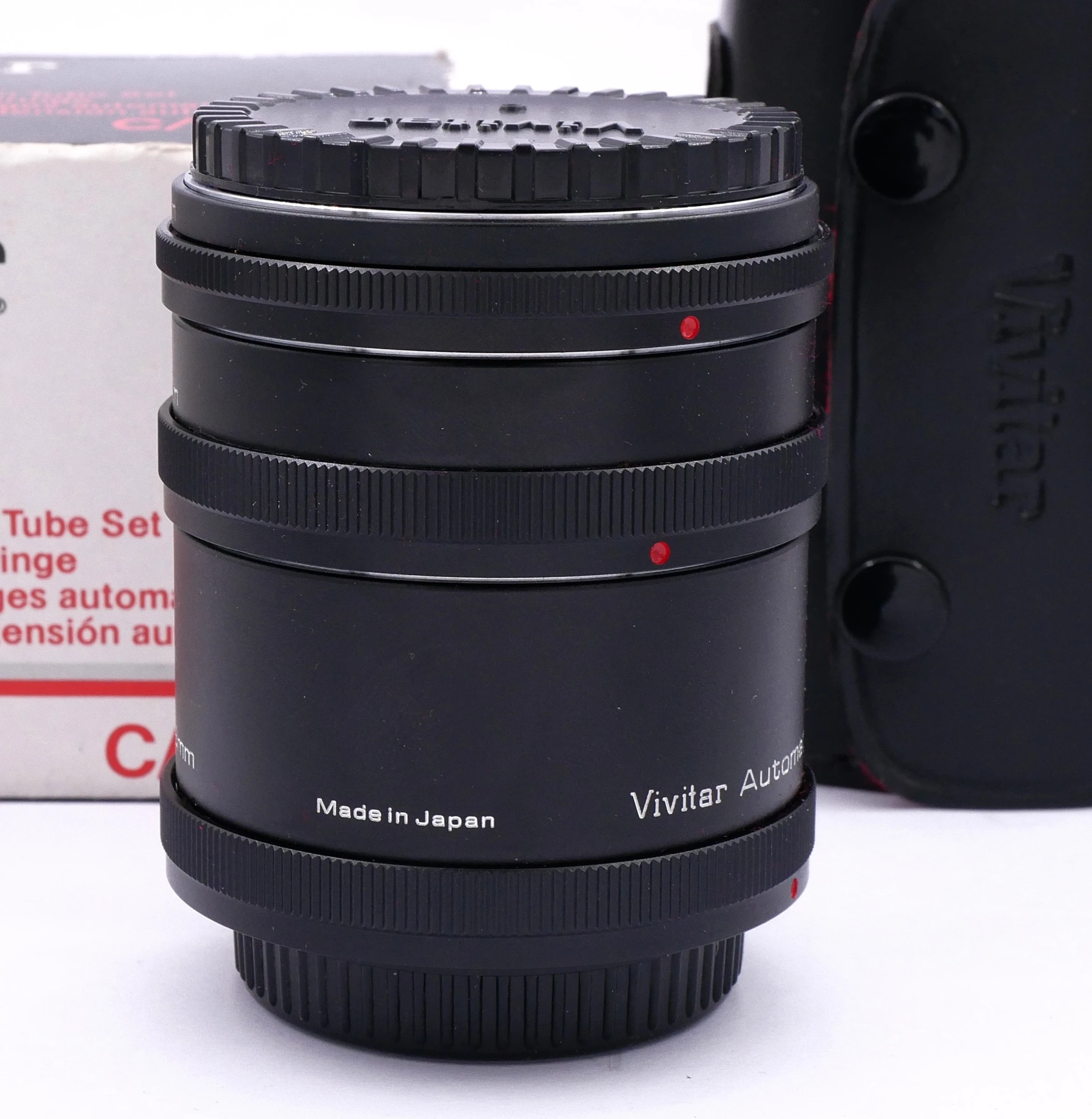 Vivitar Automatic Extension Tube Set for FD mount - Best Available Image