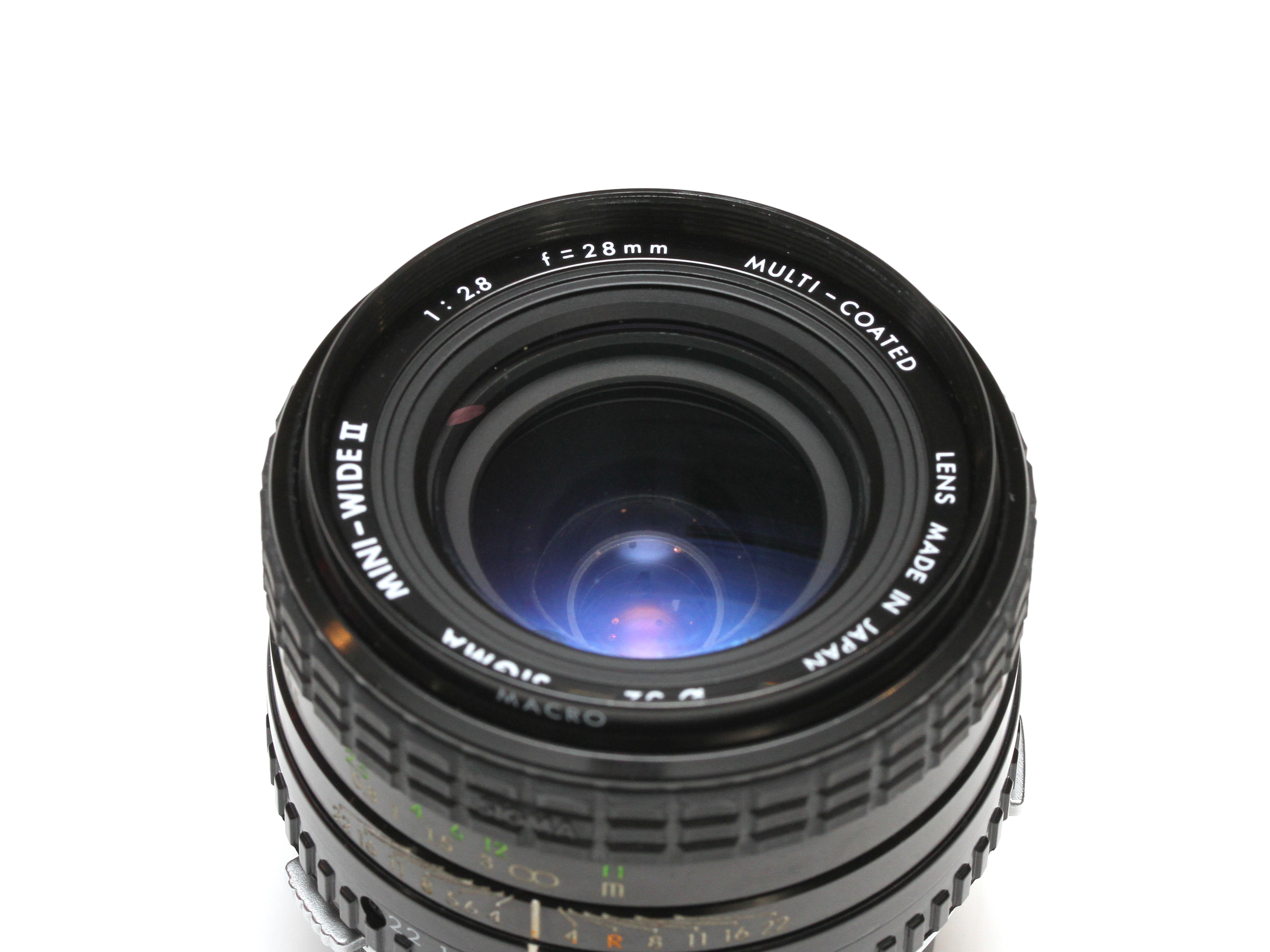 S-H-SX5AYV_2.jpg - Sigma MF 28mm F/2.8 MINI-WIDE II Lens for OM Mount - Image 1