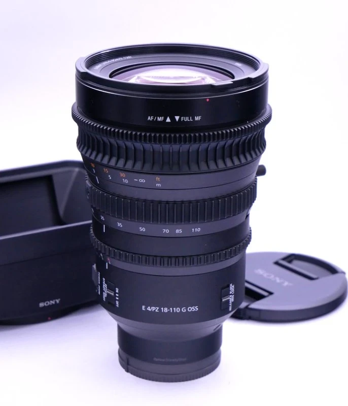 Sony E 18-110mm F/4 G OSS PZ Lens - Best Available Image