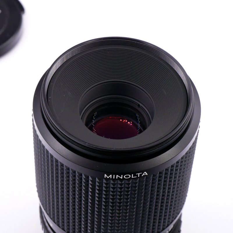 S-H-TAXK6M_4.jpg - Minolta MF 100mm F/4 Macro Lens + 1:1 Ext Tube - in MD Mount - Image 1