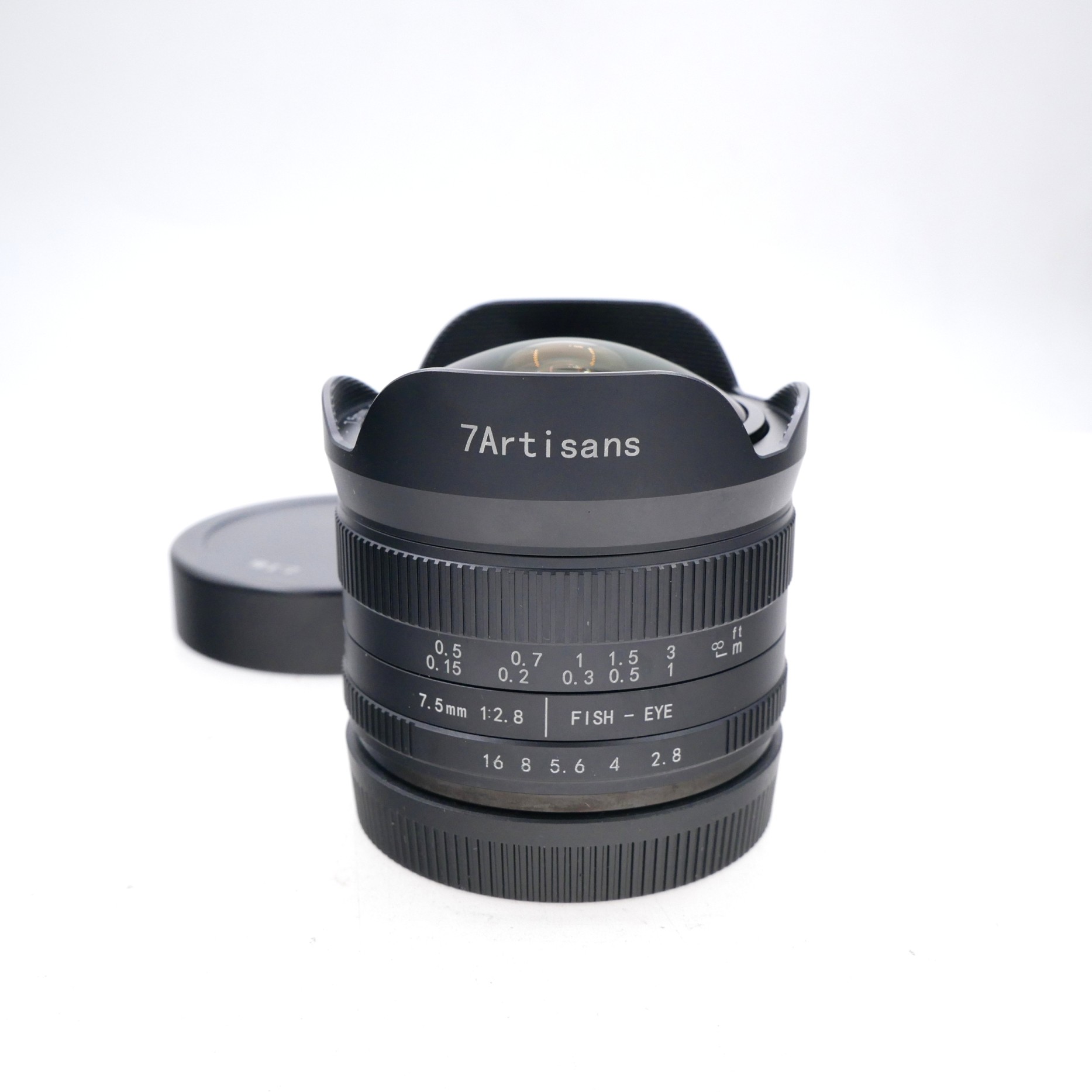 7Artisans 7.5mm F2.8 II Fish-Eye Lens for Canon EF-M Mount 