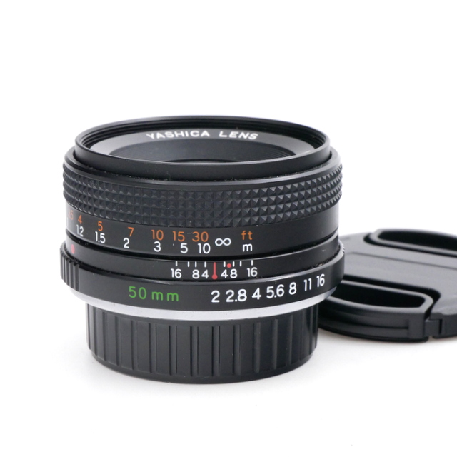 Yashica MF 50mm F/2 ML Lens for Contax/Yashica (CY) Mount