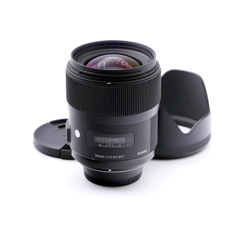 S-H-TV58LK_1.webp - Sigma AF 35mm 1.4 DG Art lens for Nikon F mount (was $600) - Image 2