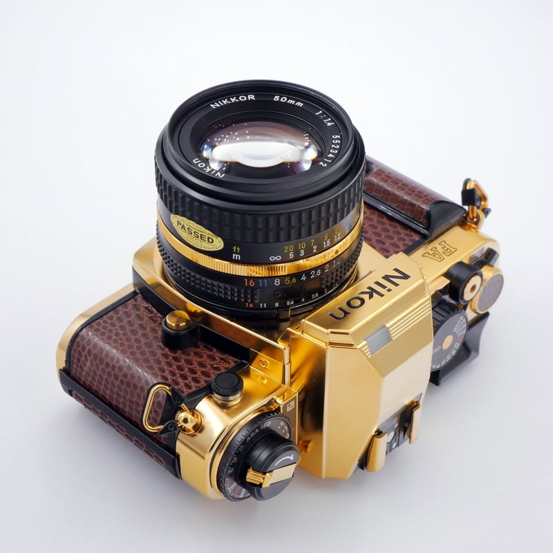 Nikon FA + 50mm F/1.4 Gold Plated "Camera Grand Prix '84"