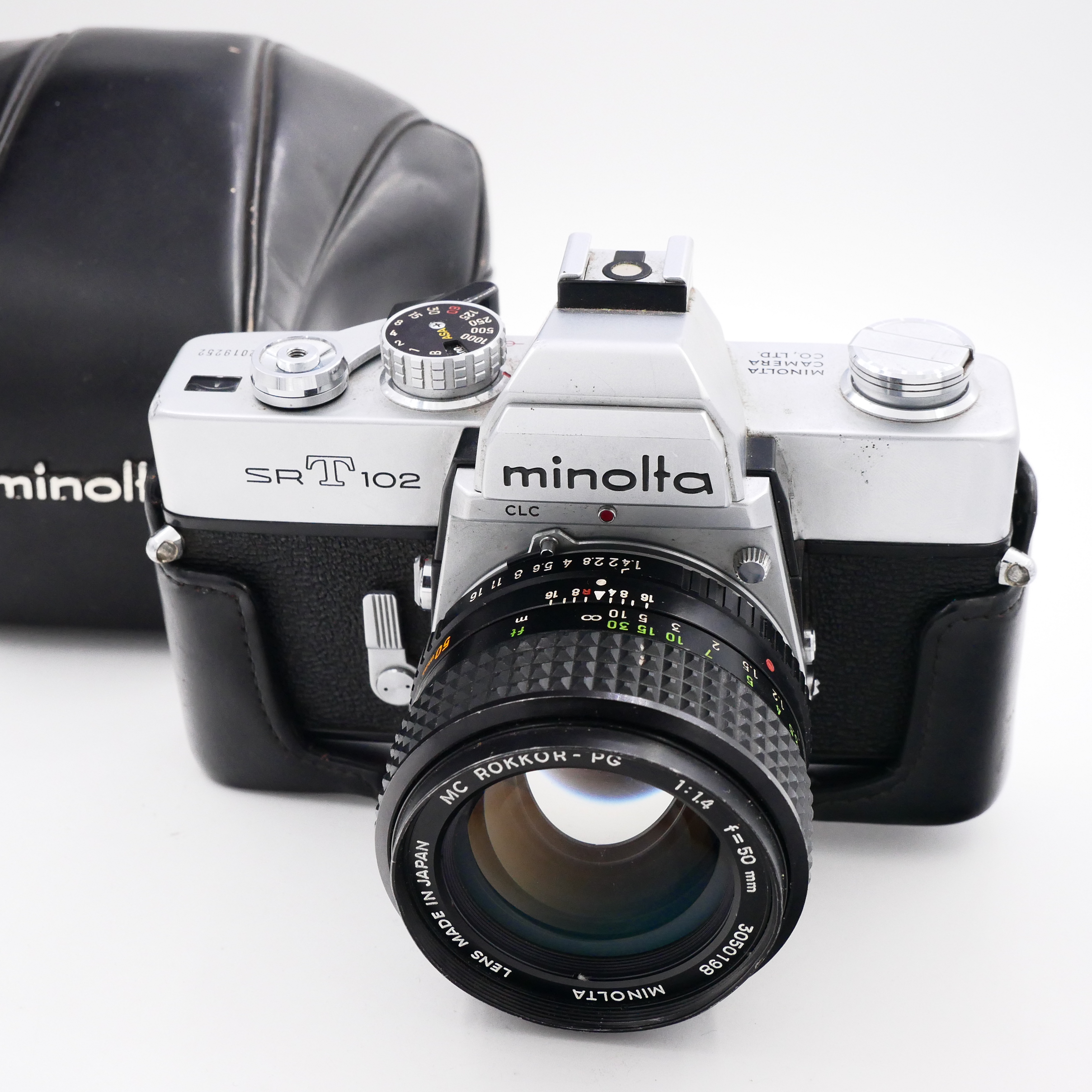 Minolta SRT102 + 50mm F1.4 - Best Available Image