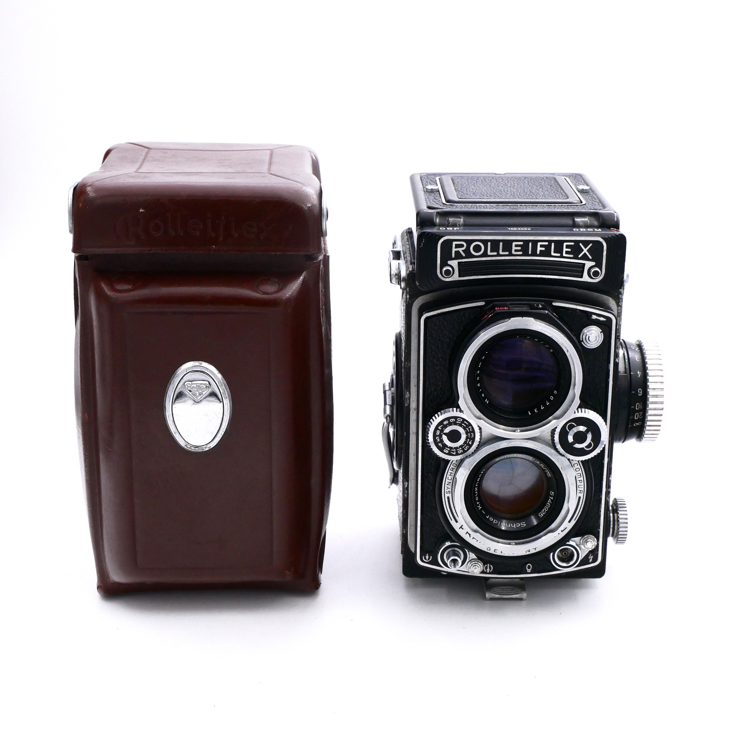 S-H-UNHKN9_8.jpg - Rolleiflex 3.5E TLR Camera w/ Schneider Xenotar 75mm F3.5 - Image 3