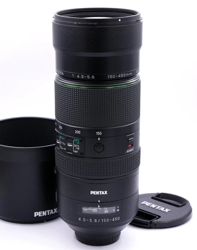 Pentax AF 150-450mm F/4.5-5.6 HD D FA ED DC AW Lens (was $1650) - Best Available Image