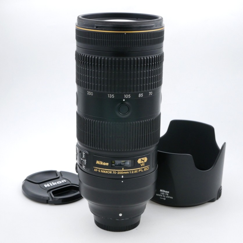Nikon AFs 70-200mm F/2.8E FL ED VR Lens