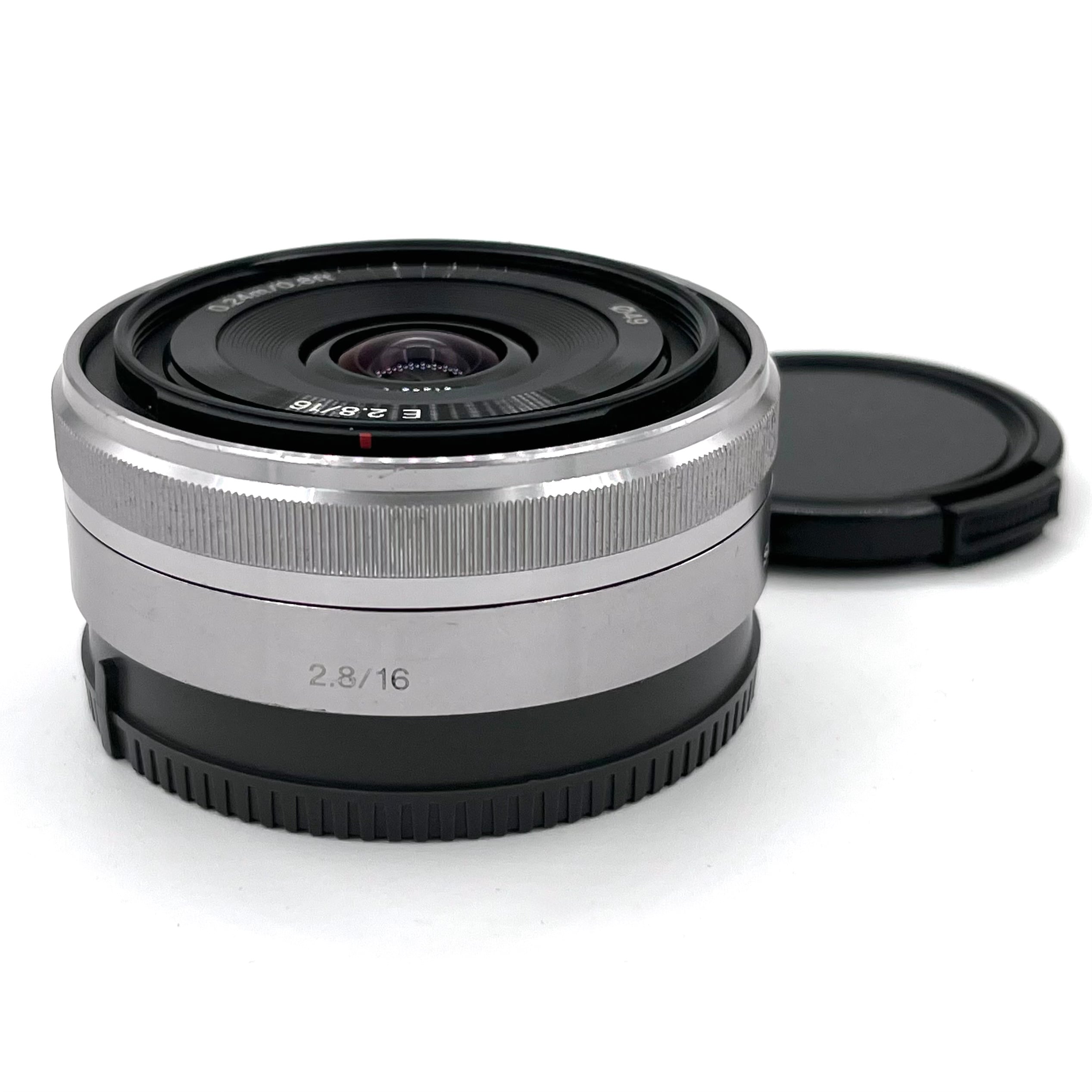 Sony E 16mm F/2.8 Silver lens - Best Available Image