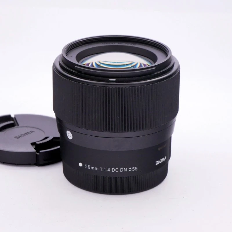 S-H-VP3RDH_1.webp - Sigma AF 56mm F/1.4 DC DN Contempory Lens in Canon EF-m Mount - Image 1