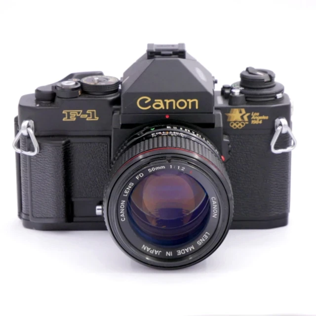 Canon F-1N LA Olympics Body + 50mm F/1.2 L Lens Kit  - Best Available Image