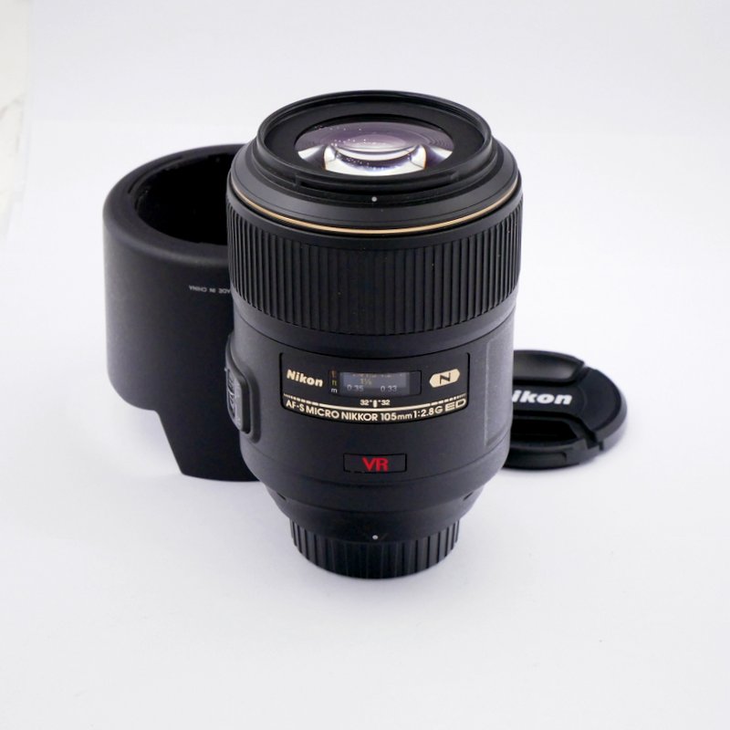  Nikon AF-S 105mm F/2.8 G ED VR Micro Lens - Best Available Image