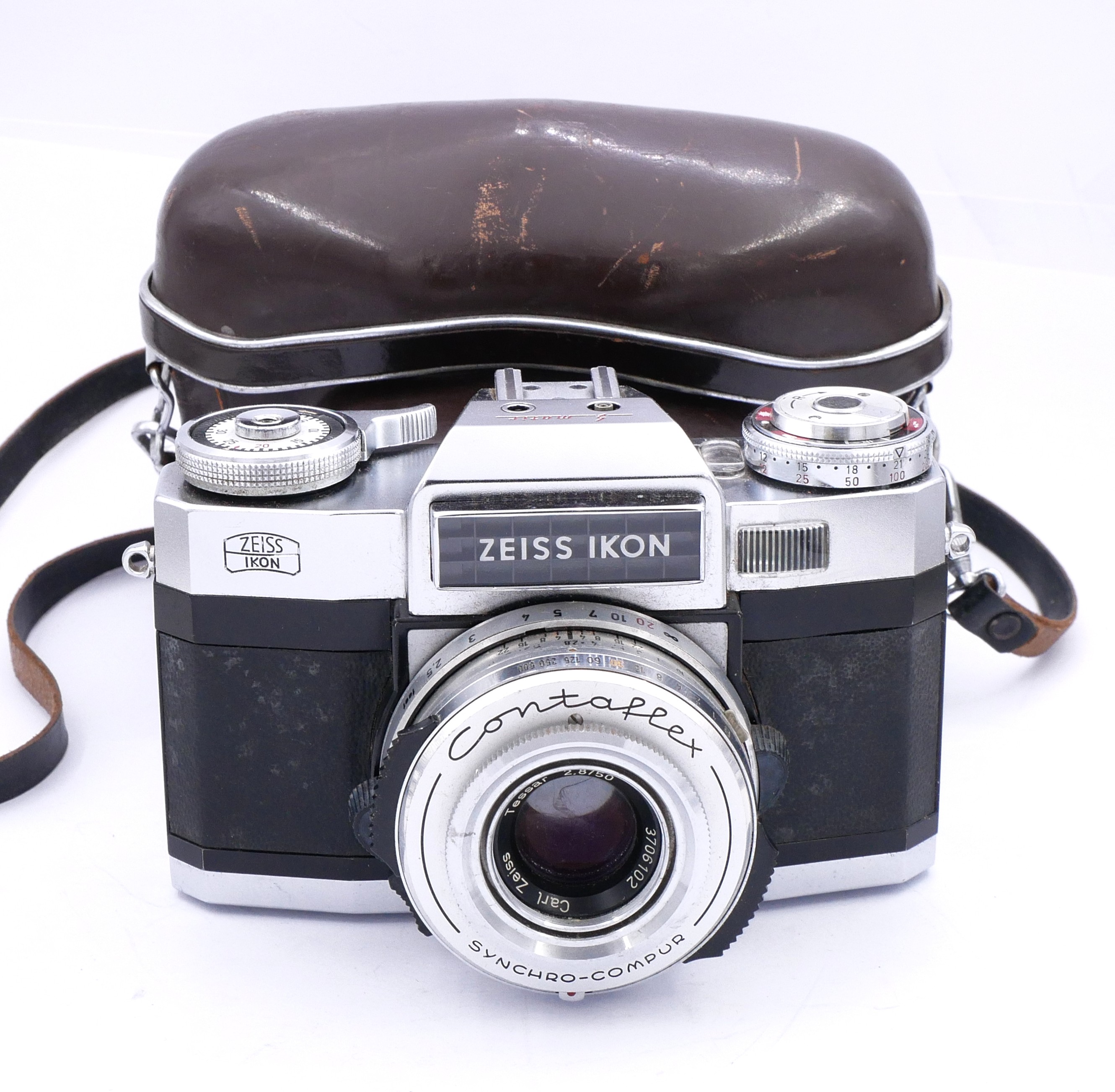 Zeiss Ikon Contaflex with 50mm F/2.8 Tessar Lens - Best Available Image