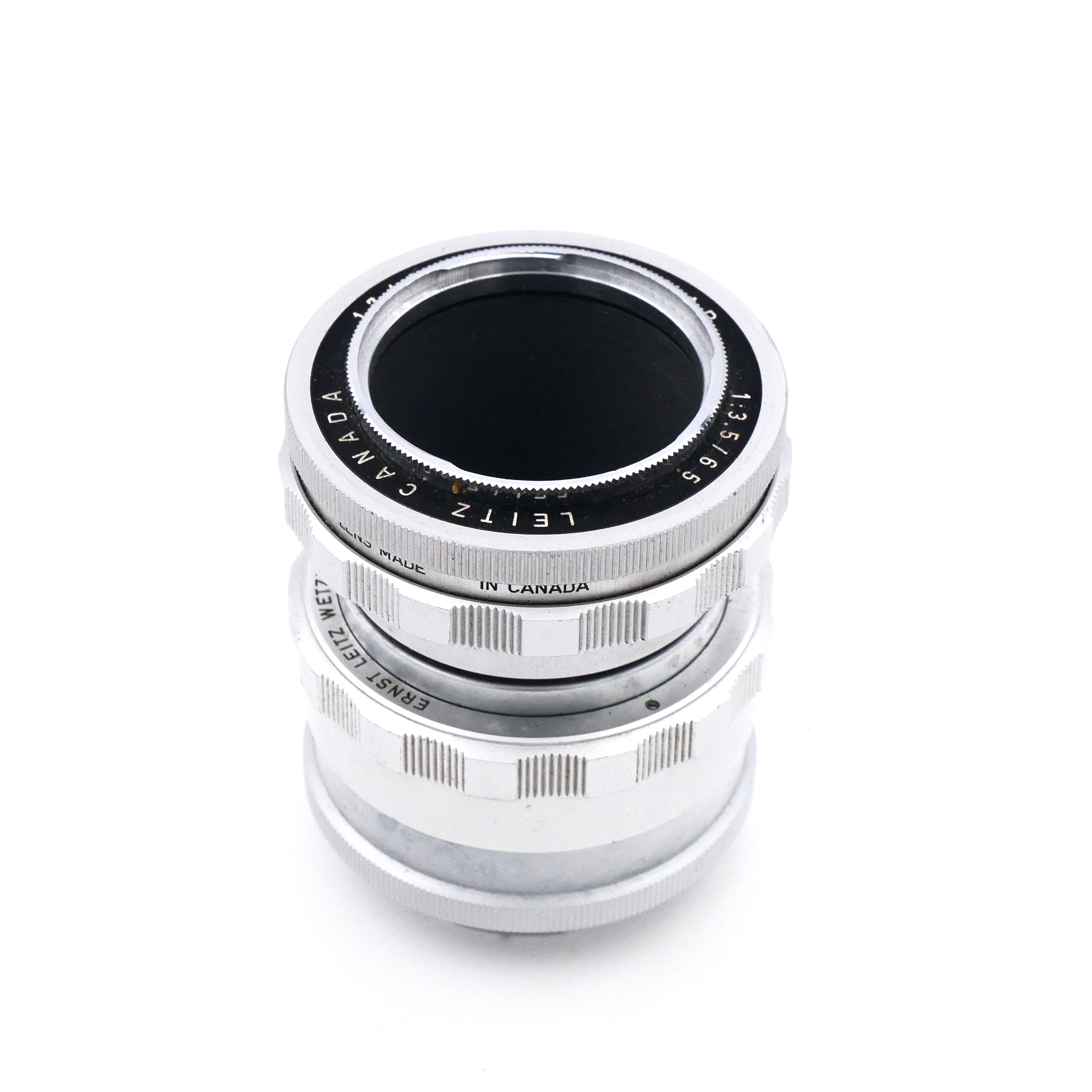 Leica Leitz Canada 65mm f3.5 Elmar with OTZFO focusing helicoid mount - Best Available Image
