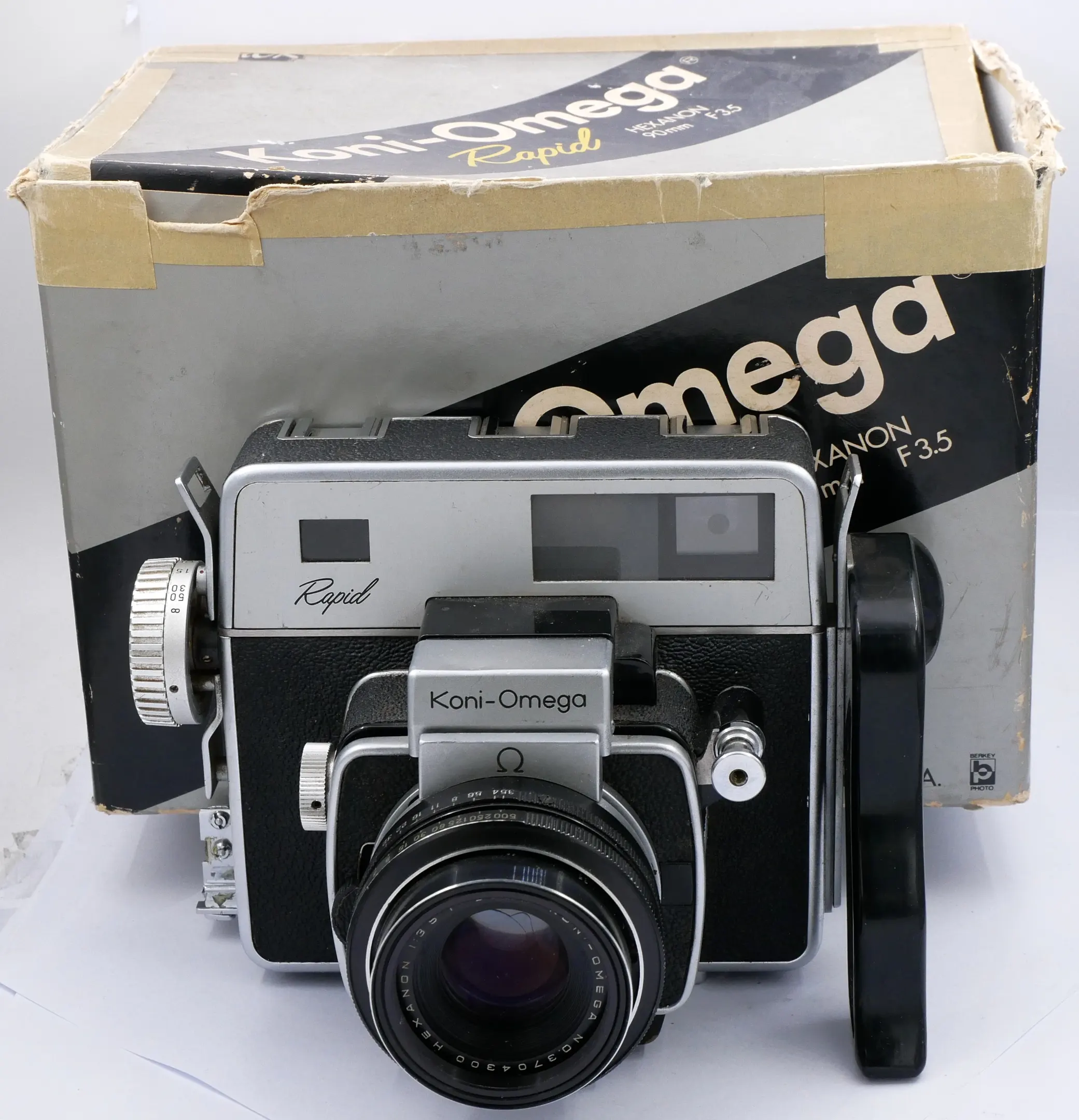 Konica Koni-Omega Rapid with Hexanon 90mm F/3.5 Lens - Best Available Image