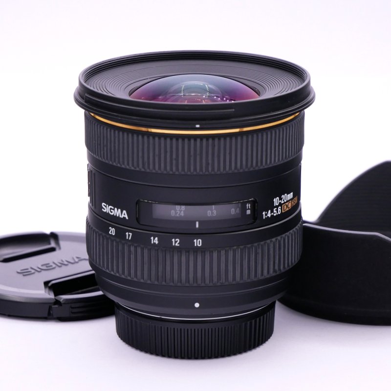 Sigma AF 10-20mm F/4-5.6 DC HSM Lens in Nikon F DX Mount - Best Available Image