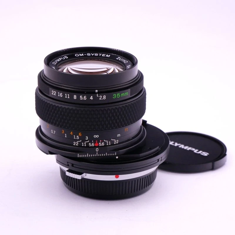 Olympus MF 35mm F/2.8 Zuiko Shift Lens in OM Mount - Best Available Image