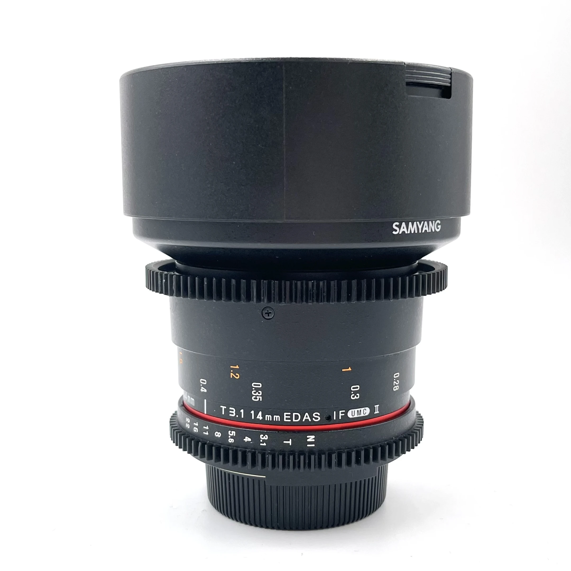 Samyang MF 14mm T3.1 ED AS IF UMC II Cine Lens in Nikon F Mount (was $300) - Best Available Image