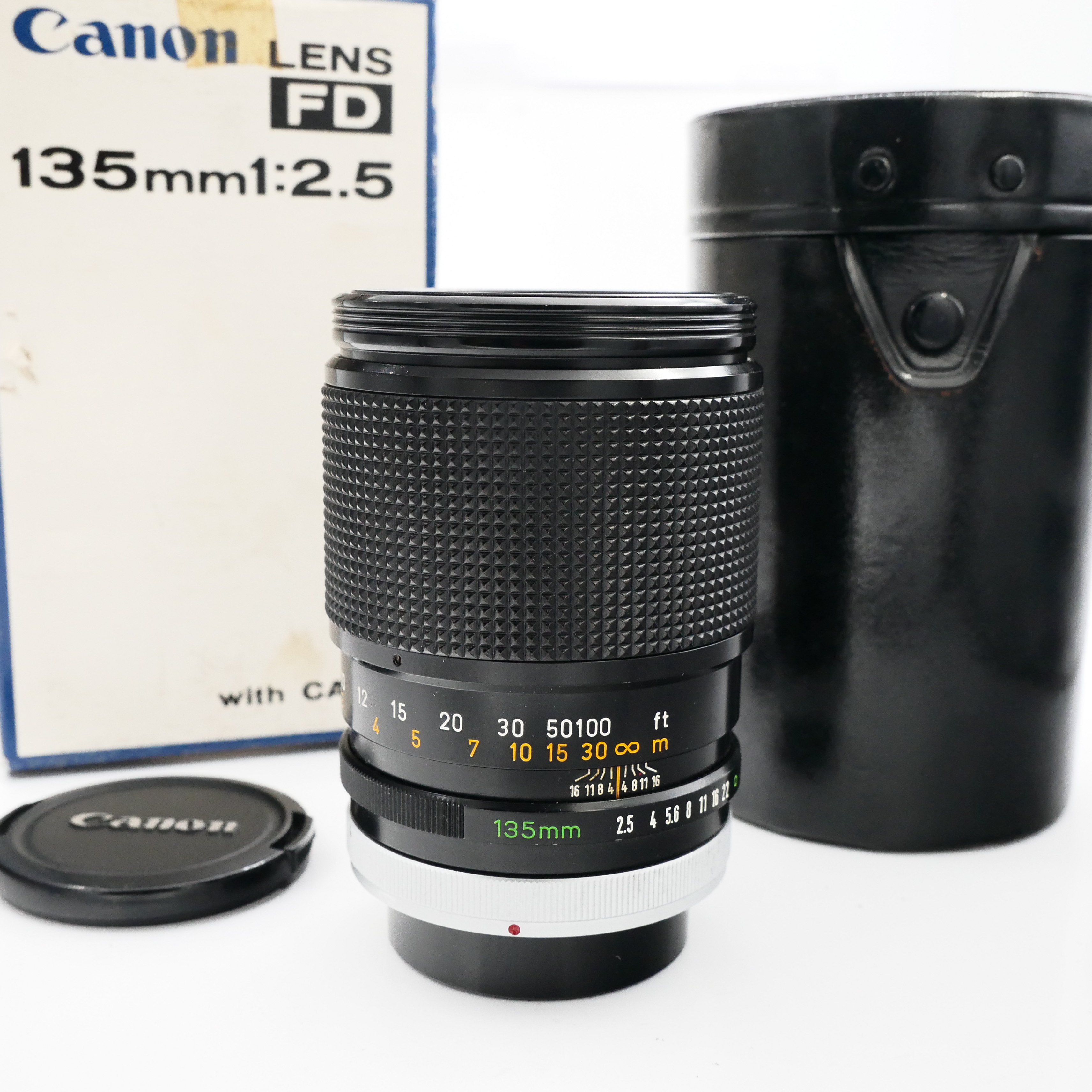 Canon FD 135mm F2.5 Lens - Best Available Image