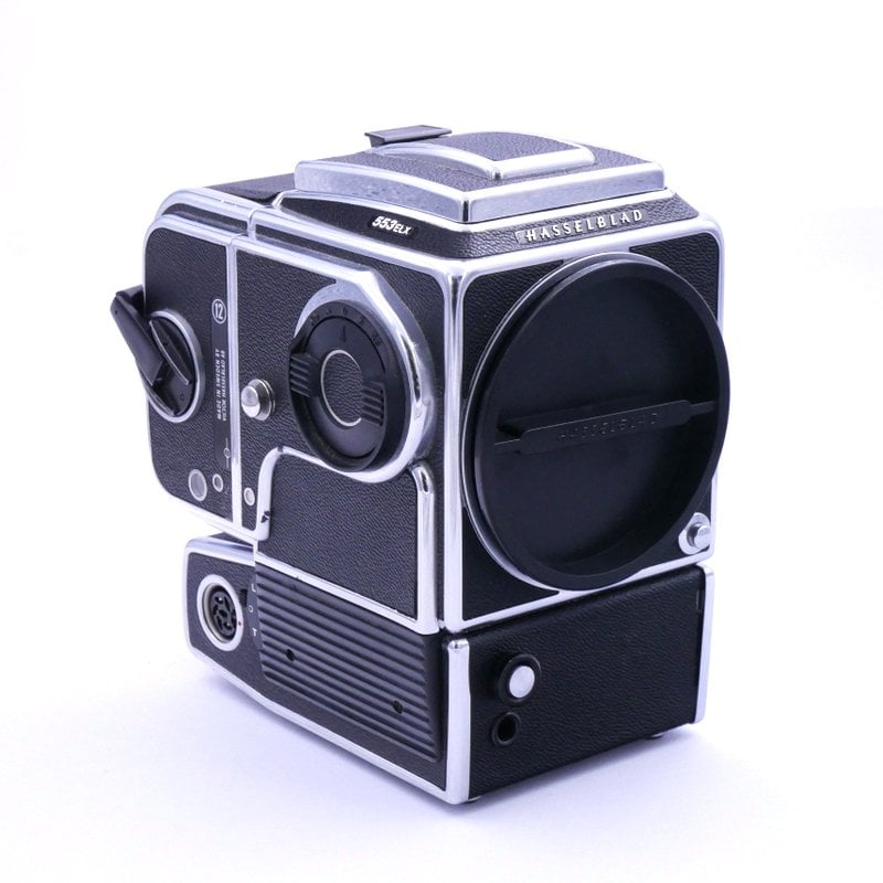 Best image for Hasselblad 553 ELX body with Waist Level Finder and A12 back
