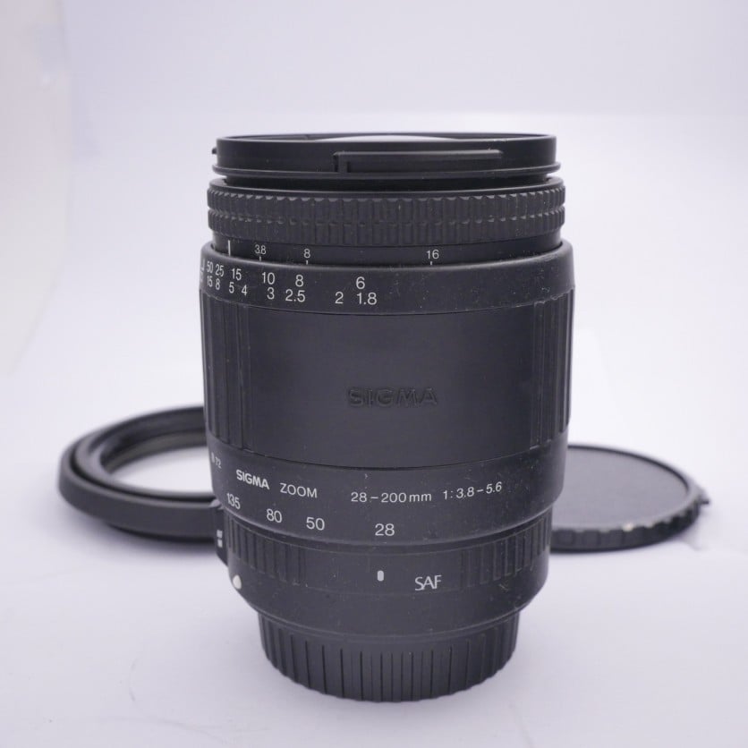 Sigma 28-200mm F3.8-5.6 SAF Lens for EF-S Mount