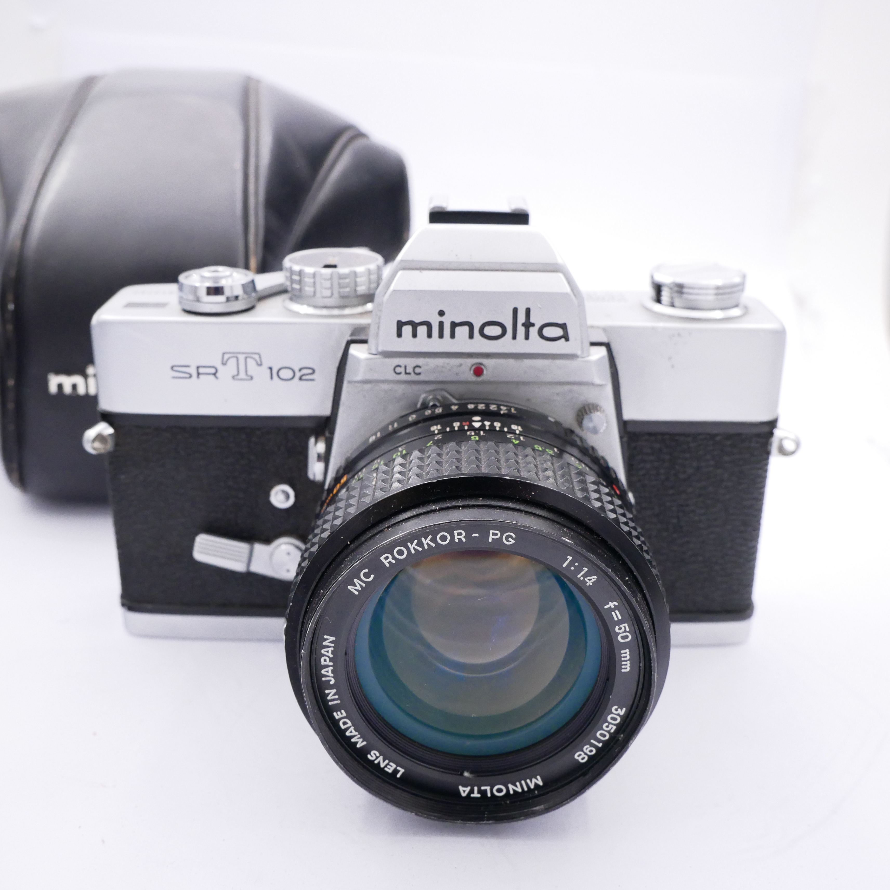 Minolta SRT102 + 50mm F1.4  - Best Available Image