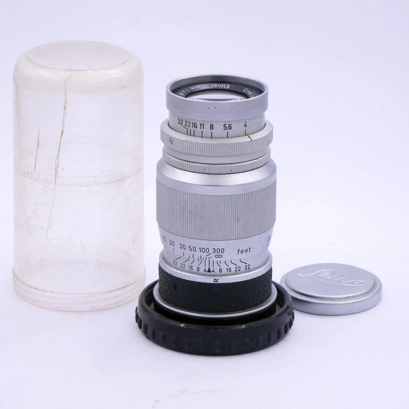 Leitz MF 9cm F/4 Elmar Lens in LTM Screw Mount - Best Available Image