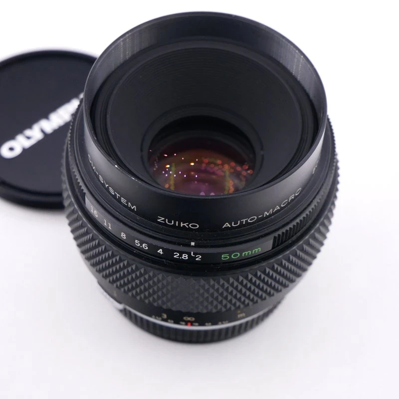 S-H-YT3CTE_2.webp - Olympus MF 50mm F/2 Auto-Macro Lens in OM Mount - Image 2