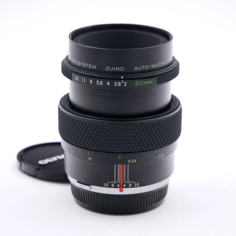 S-H-YT3CTE_4.webp - Olympus MF 50mm F/2 Auto-Macro Lens in OM Mount - Image 3