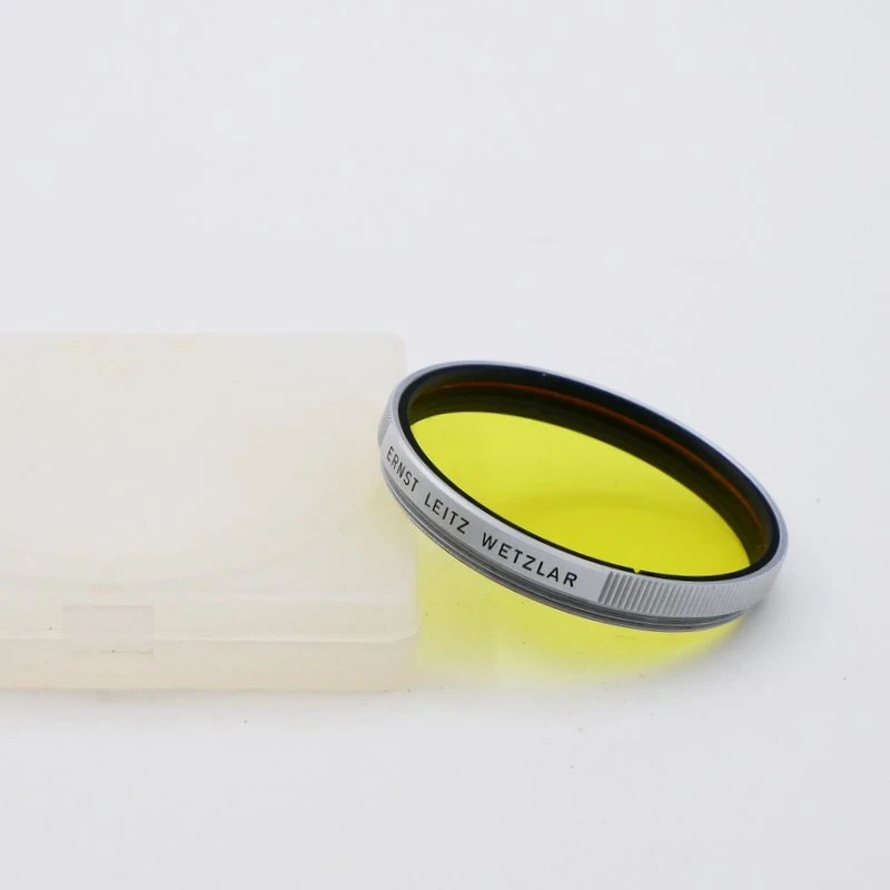 Best image for Leitz E48 Yellow 1 Filter Chrome Silver - POOBV