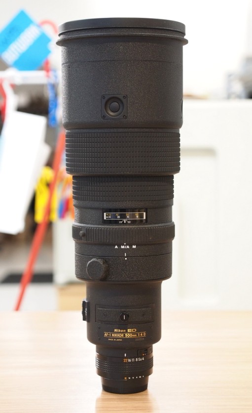 Nikon AFi 500mm F/4 D ED Lens